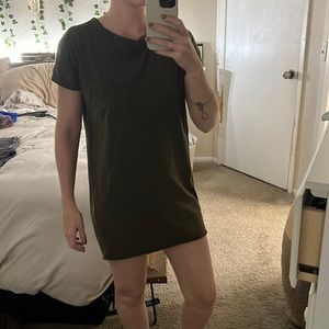 Zara tee shirt dress